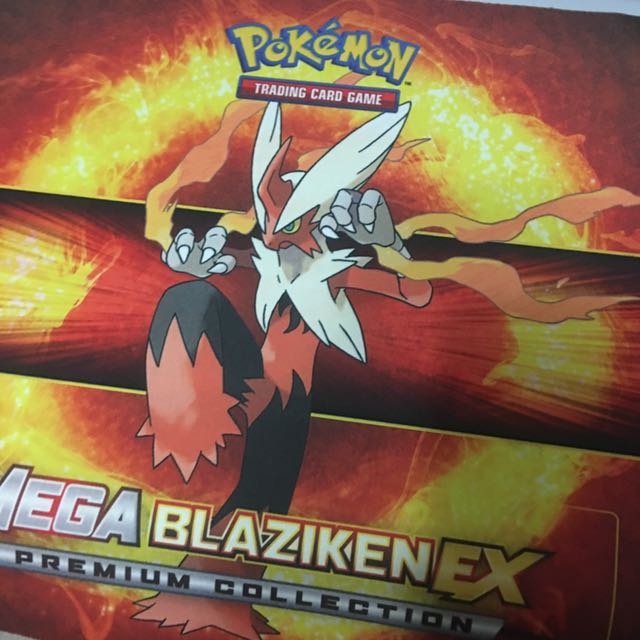 mega blaziken ex card