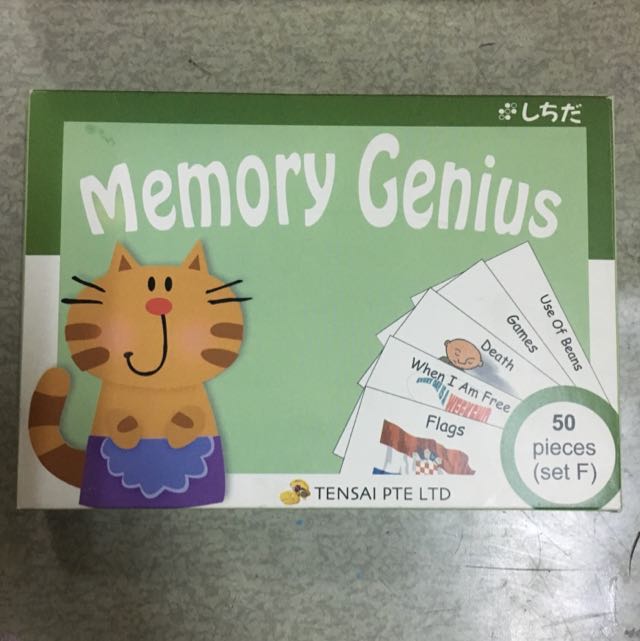 Memory Genius (Category: Assessment Books) located in Singapore. Submitted by blurblur2 (Listing ID 100048069, Image 1). Description: Self collect at kovan Heartland mall PM me your offer if you are interested.