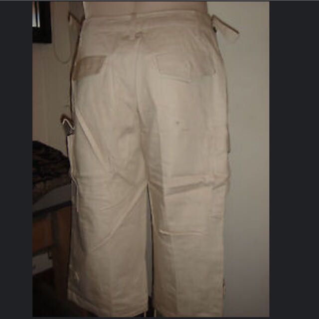 MEN CARGO shorts BEIGE sz M ptp 38cm Any 3pcs for 10 Men s