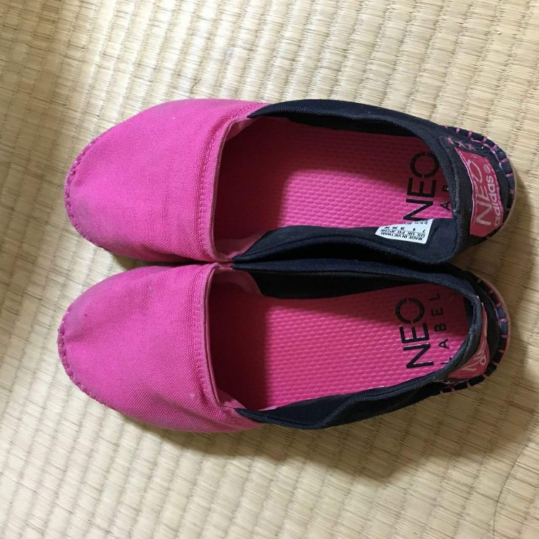 NEO Adidas Flat Shoes, Women's Fashion, Footwear, Sneakers on Carousell