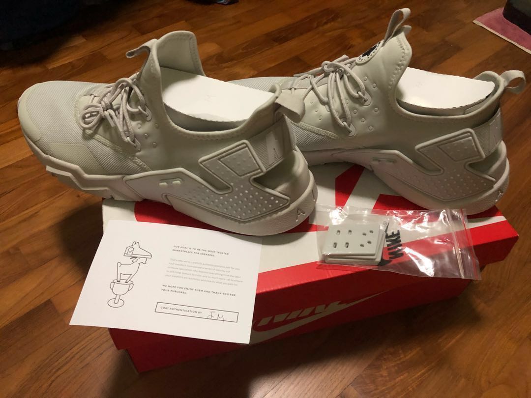 nike huarache drift light bone