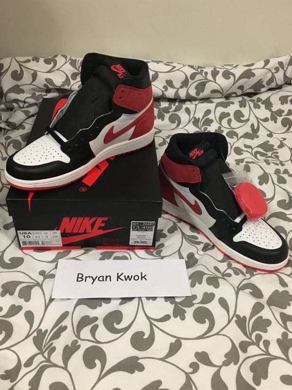nike air jordan 1 track red