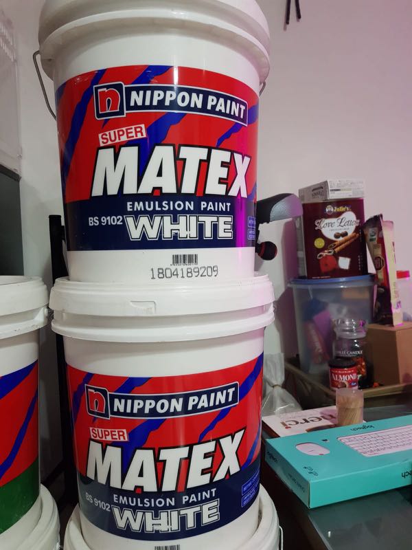  Nippon  Paint  Super Matex  White Everything Else on Carousell