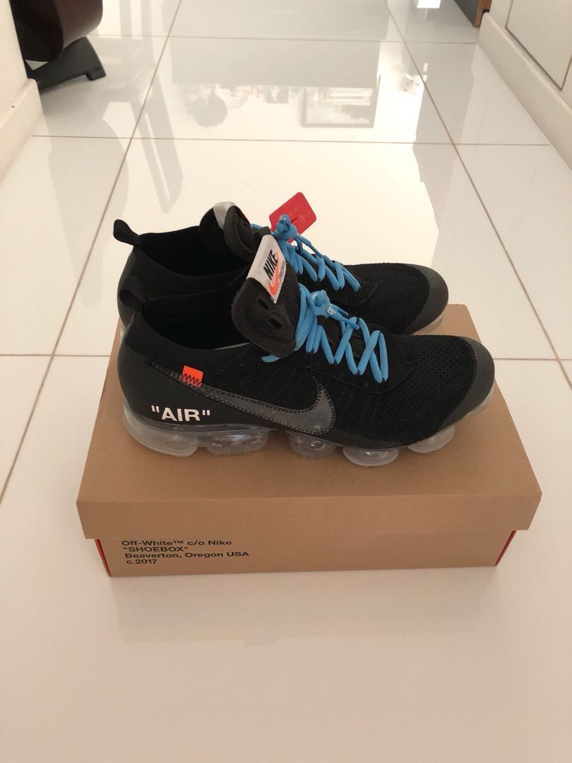 off white vapormax receipt