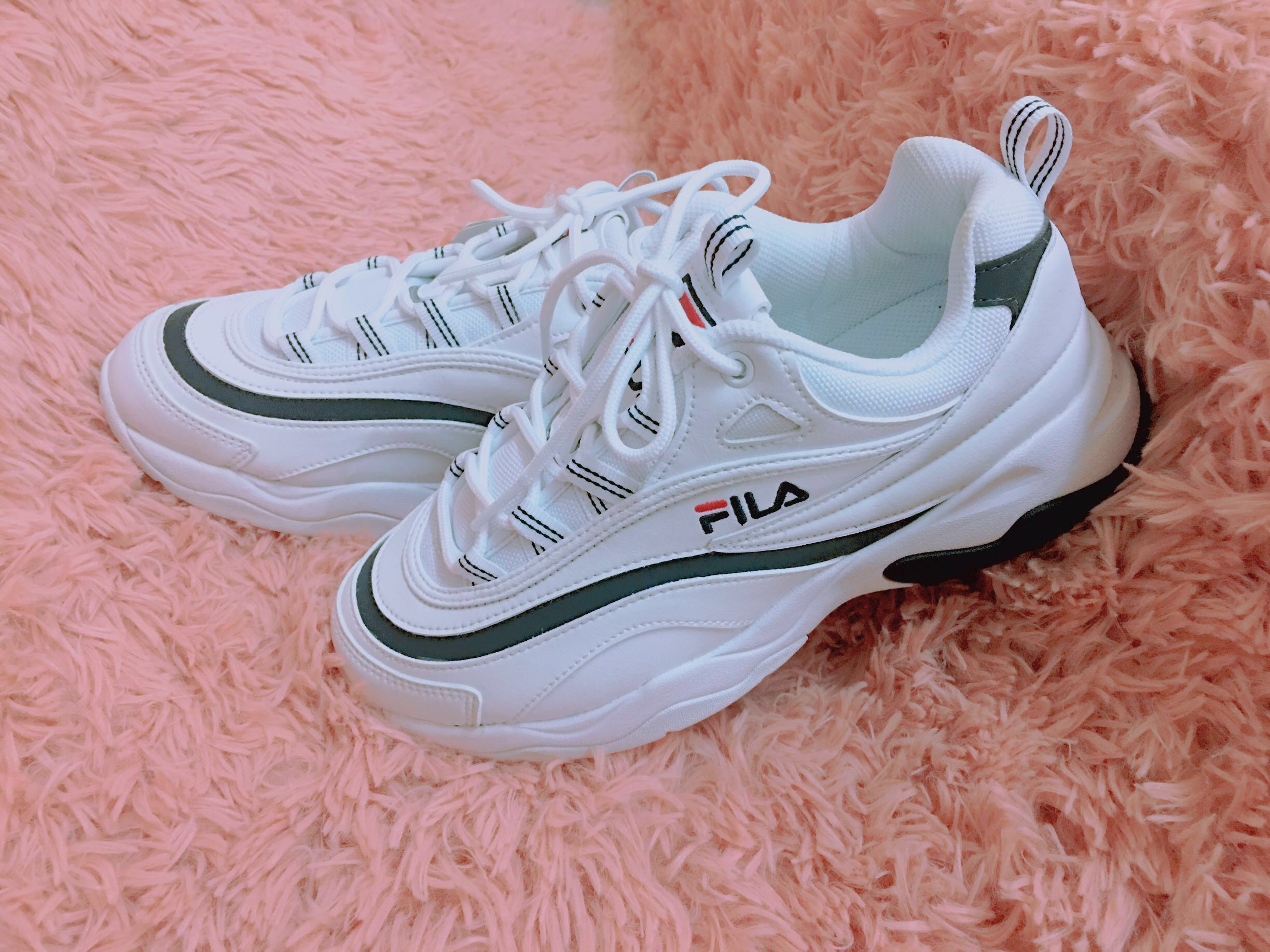 Original with tag Fila disruptor Women s Fashion Footwear Sneakers on Carousell