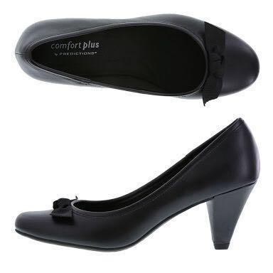 comfort plus black heels