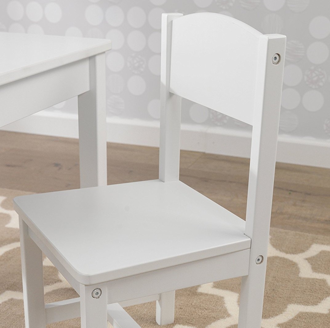 (PO) BN KidKraft Aspen White Table and Two Chairs Set Kids, Babies ...