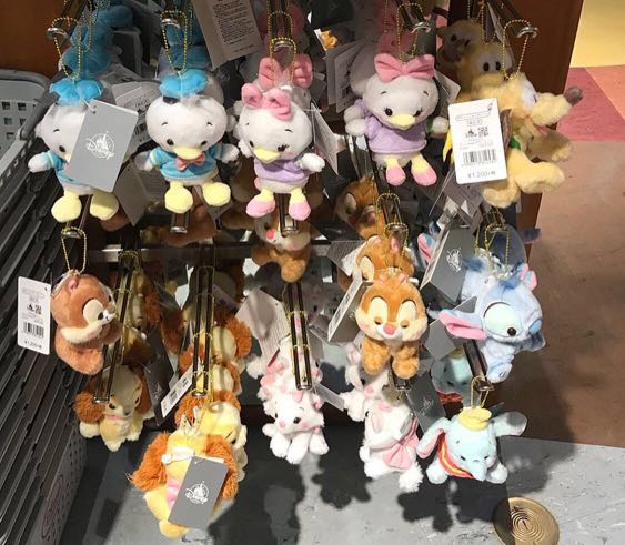 stuffed disney characters