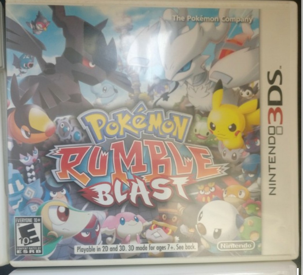 Pokemon rumble blast, 電子遊戲, 遊戲機配件, 遊戲禮物卡及帳戶