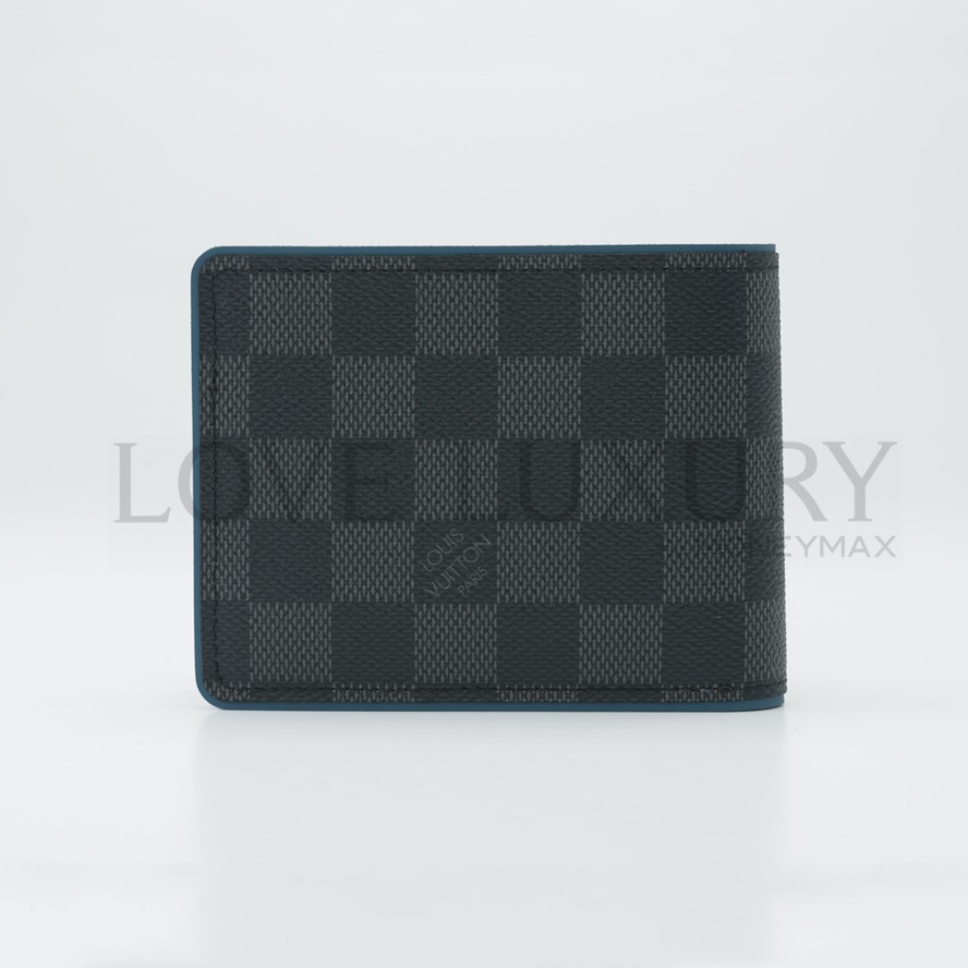 Louis Vuitton Rare Centenaire Edition Damier Ebene Bifold Multiple Wallet  6L102