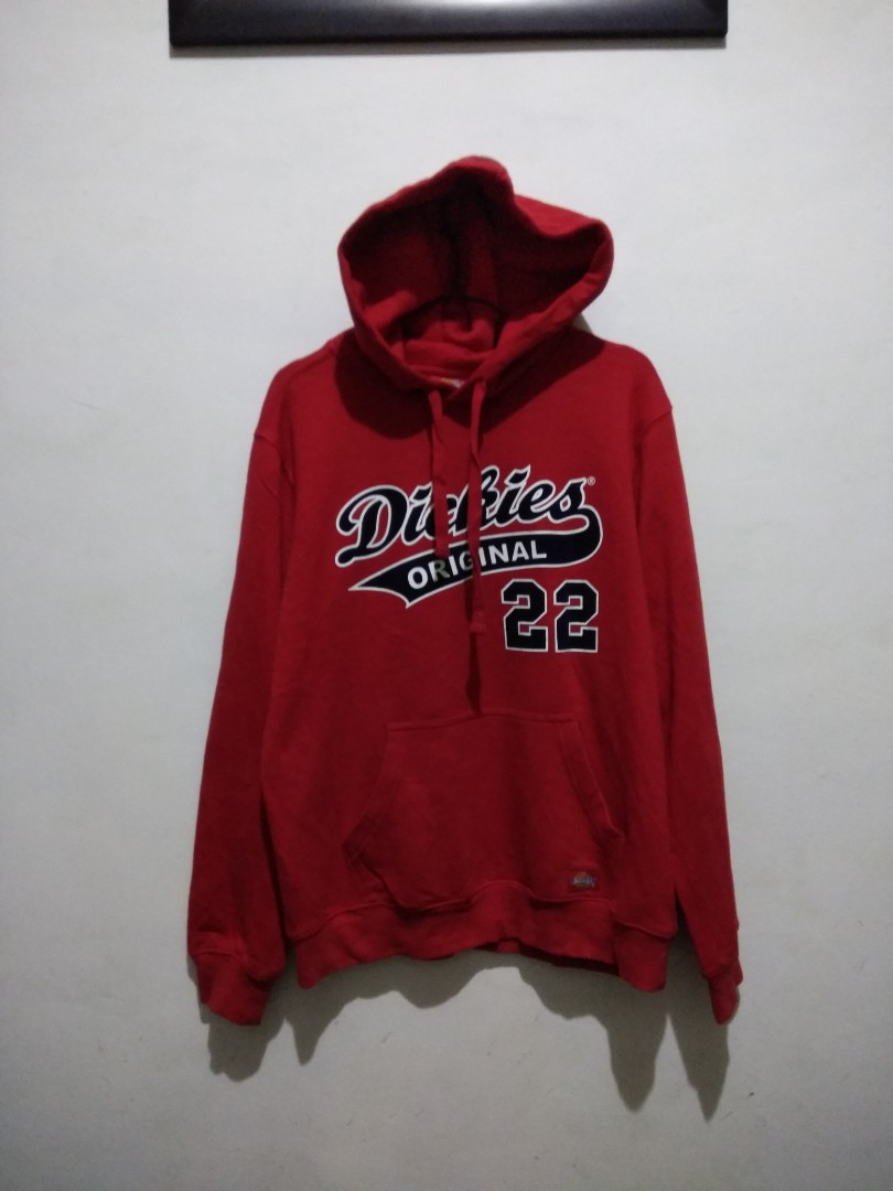 Dickies hoodie red shop