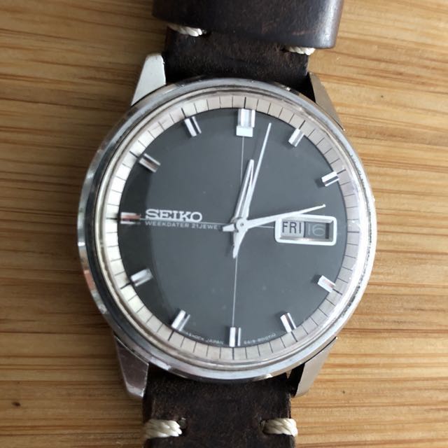 Rare Seiko Weekdater 6619-8010, Women's Fashion, Watches & Accessories,  Watches on Carousell