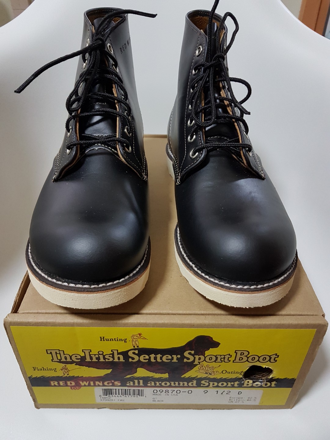 Red Wing Irish Setter 9870, Men's Fashion, Footwear, Boots on Carousell