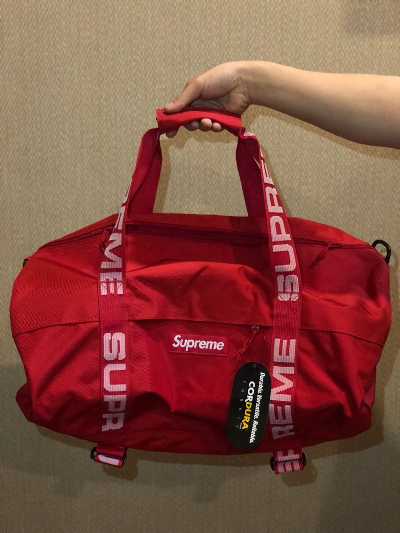 Supreme 2022 Duffle Bag - Red Weekenders, Bags - WSPME66514