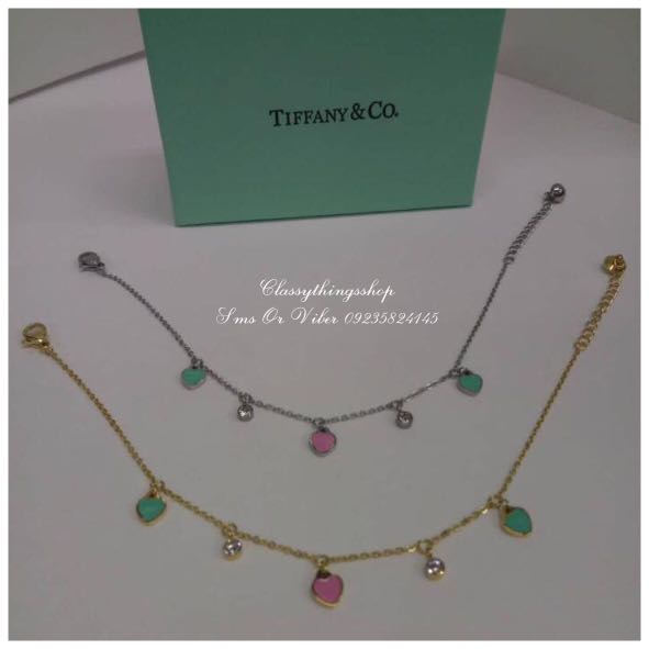 tiffany and co anklet