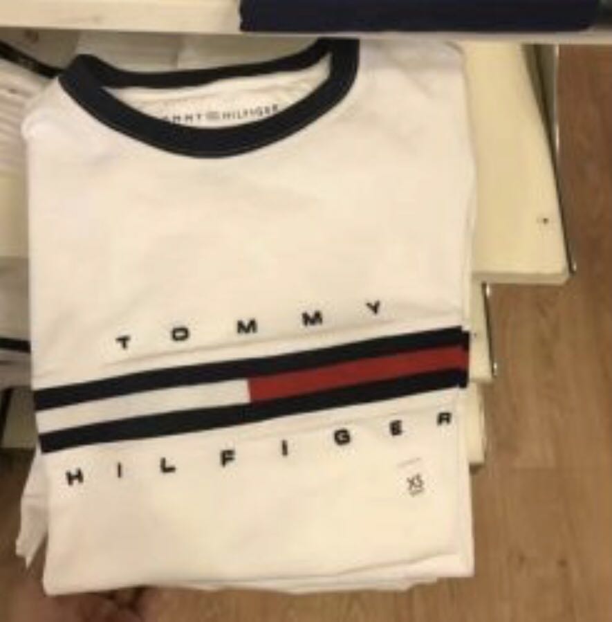 Tommy Hilfiger, size L/G, Women's Fashion, Tops, Shirts on Carousell