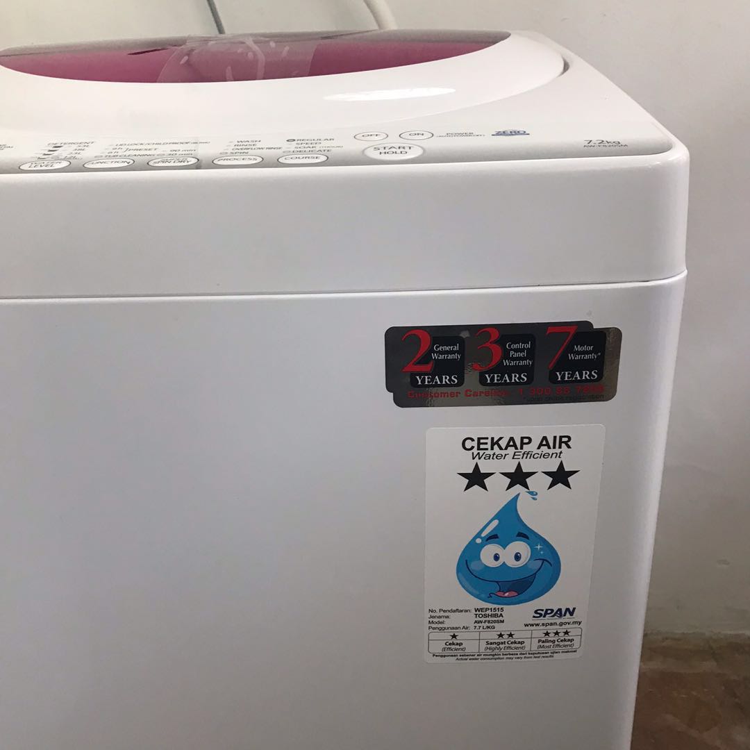 Toshiba Washing Machine, TV & Home Appliances, Washing Machines and