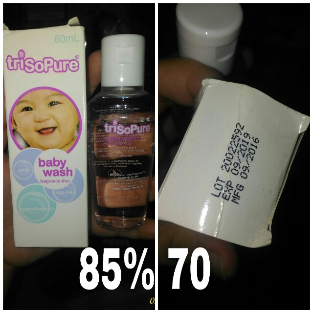 Trisopure soap top