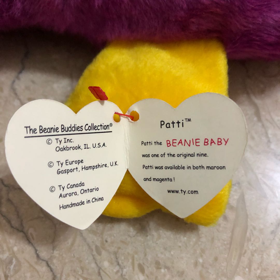 Ty Beanie Baby Platypus Patti Hobbies Toys Toys Games On Carousell