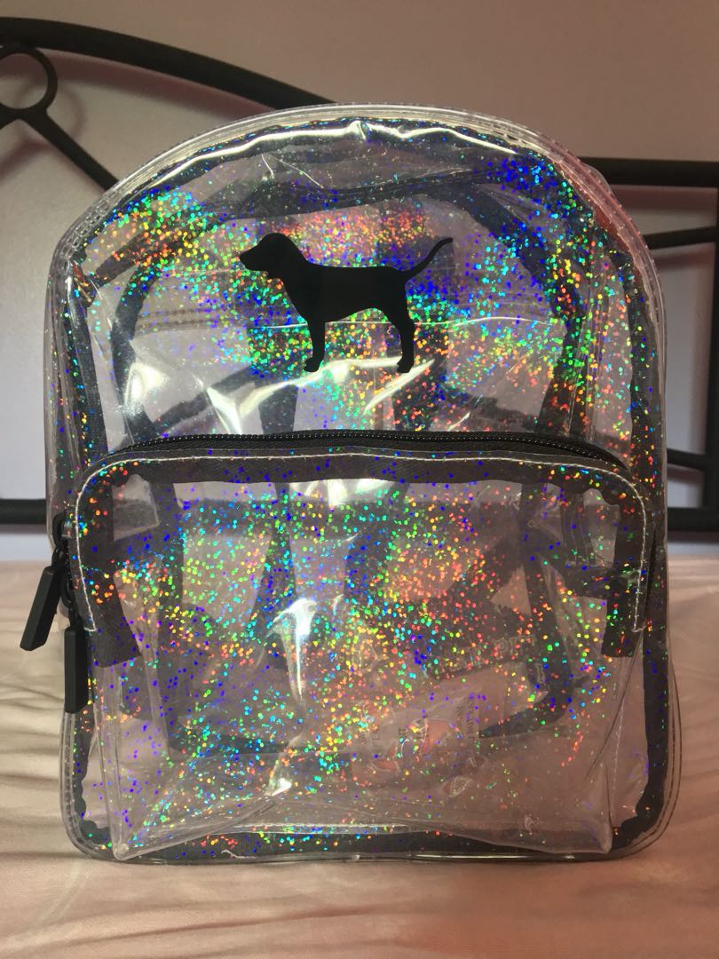 Victoria s Secret PINK Clear Backpack Women s Fashion Bags
