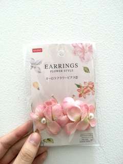 Daiso Flower Earrings