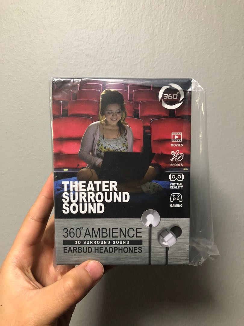 3d 5 1 Virtual Surround Sound Earbud With Premium Sub Bass
