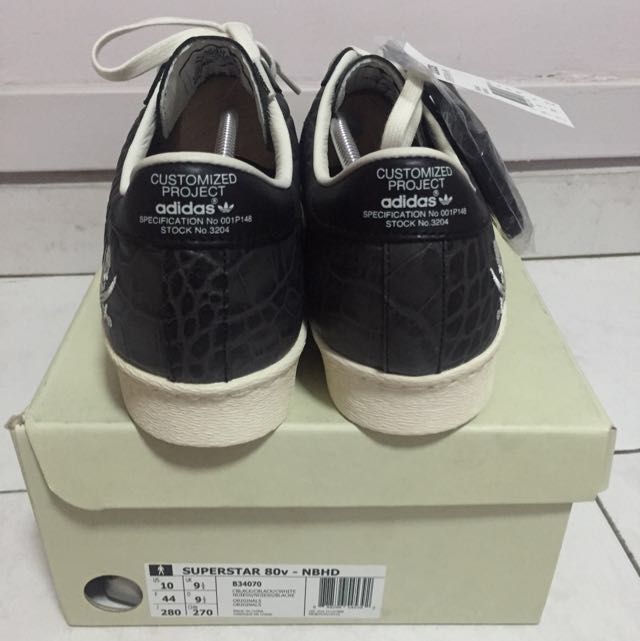 Adidas consortium x store neighborhood superstar 10th anniversary