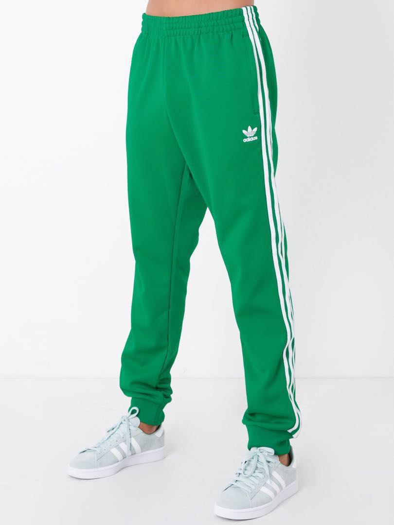 green sst track pants