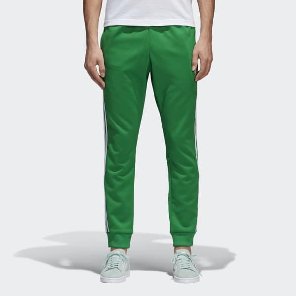 green sst track pants