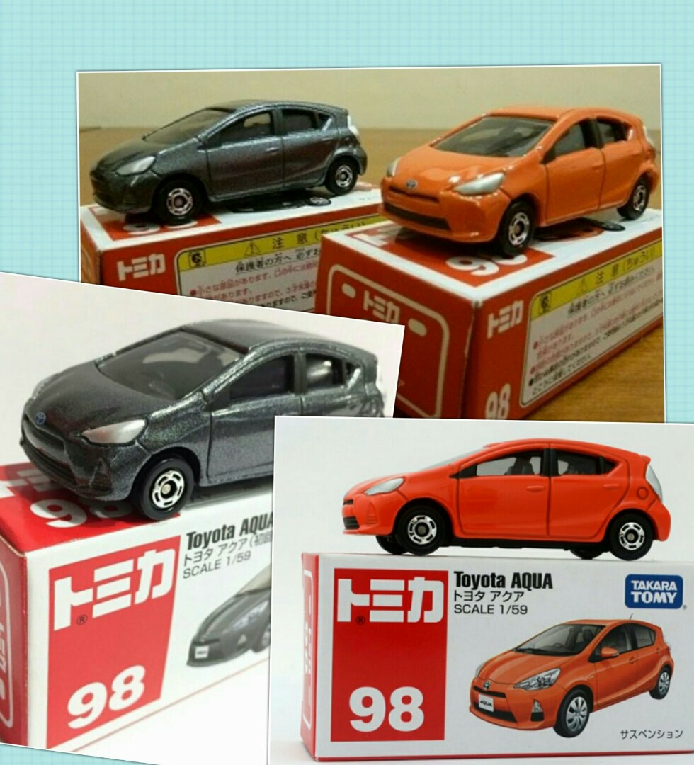 tomica toyota aqua