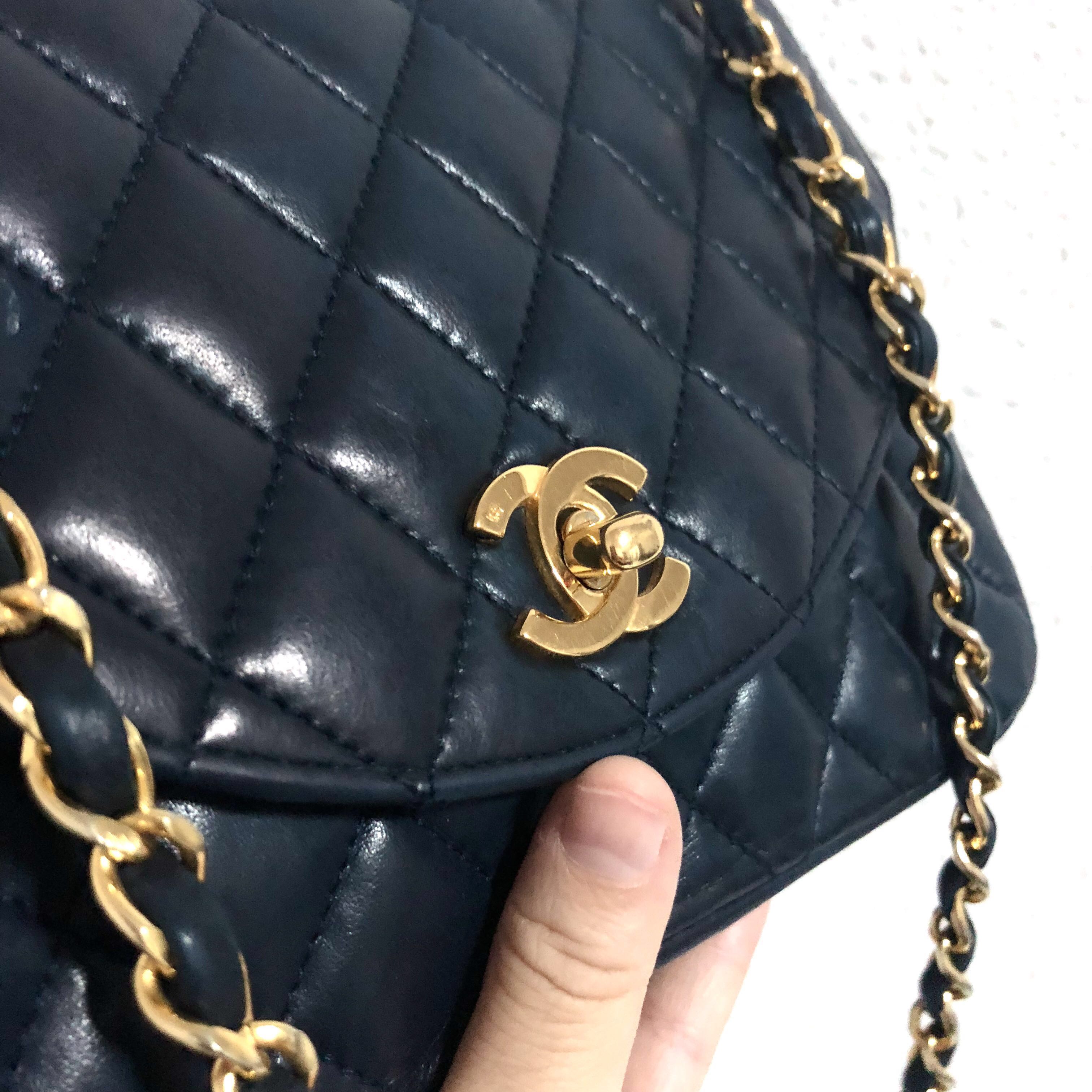 blue chanel crossbody