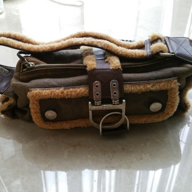dior vintage leather bag