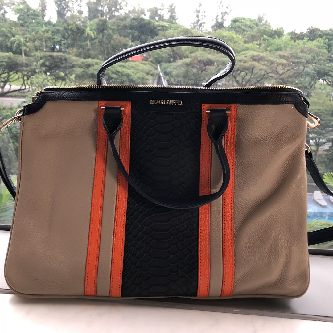 braun buffel document bag