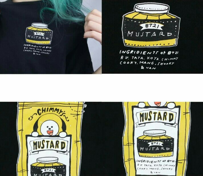 BT21 Chimmy Mustard Hoodie, Hobbies \u0026 Toys, Memorabilia \u0026 Collectibles, Fan  Merchandise on Carousell