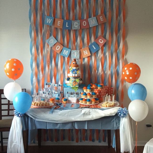 Crepe Streamers Party Backdrop Design Craft Others On Carousell
