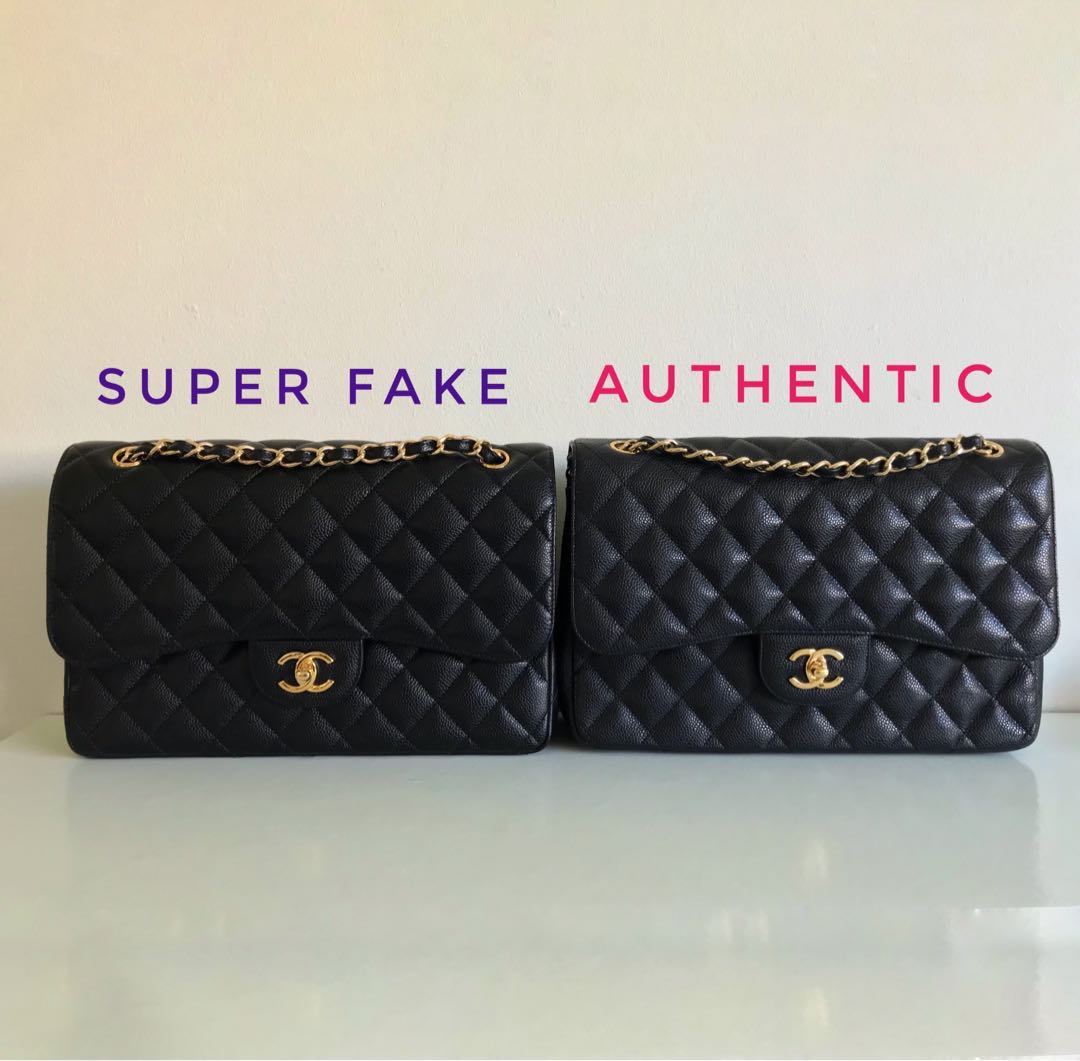 Exclusive: Review of Chanel Jumbo Super Fake Part 2, Announcements on Carousell