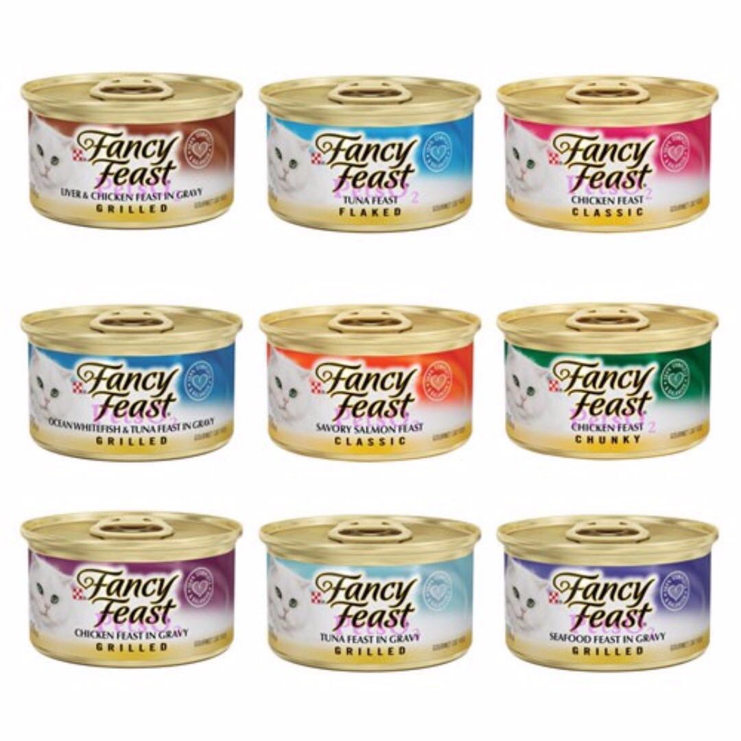Fancy feast cat food flavors sale