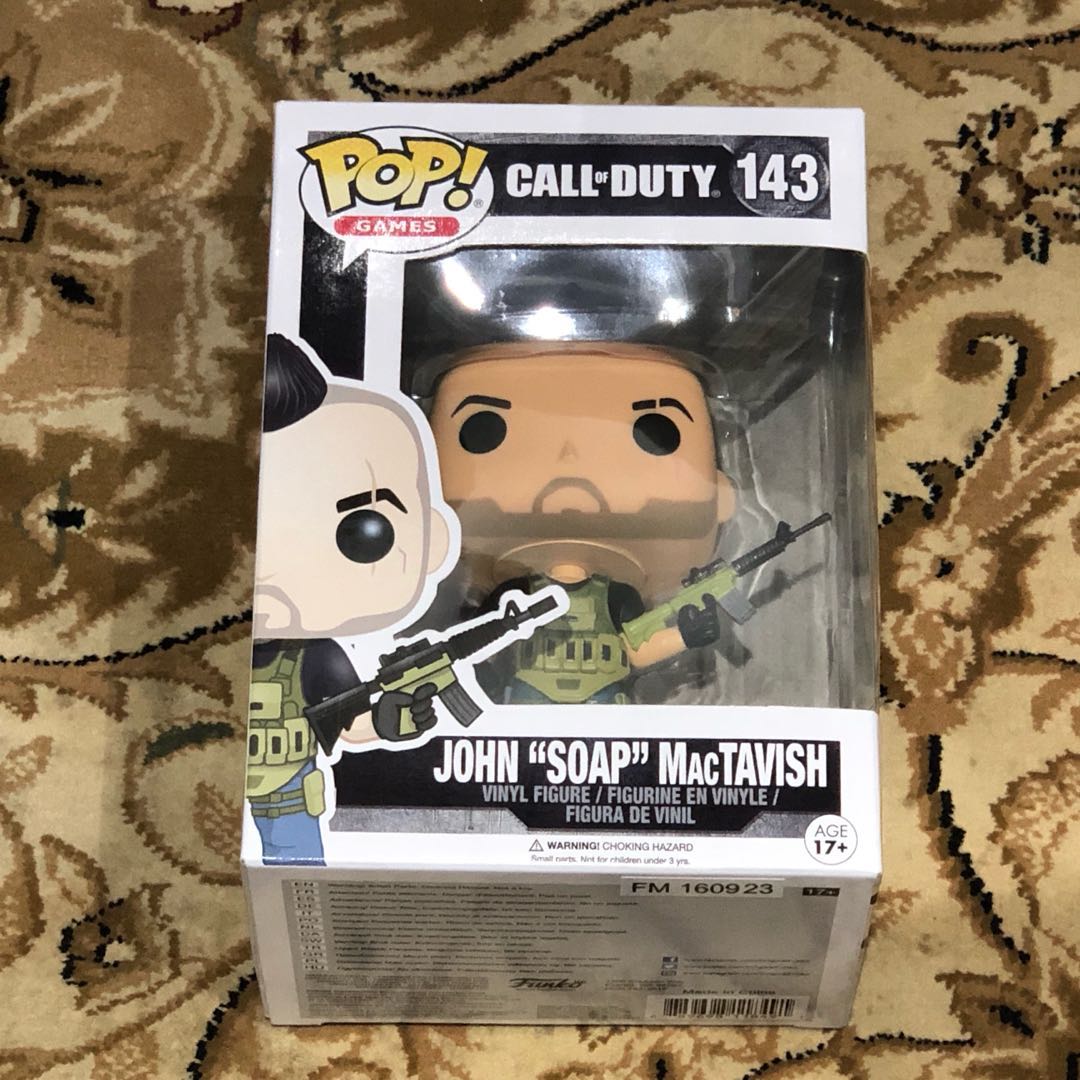 Funko Call Of Duty Pop! Games John Soap MacTavish Vinyl Figure