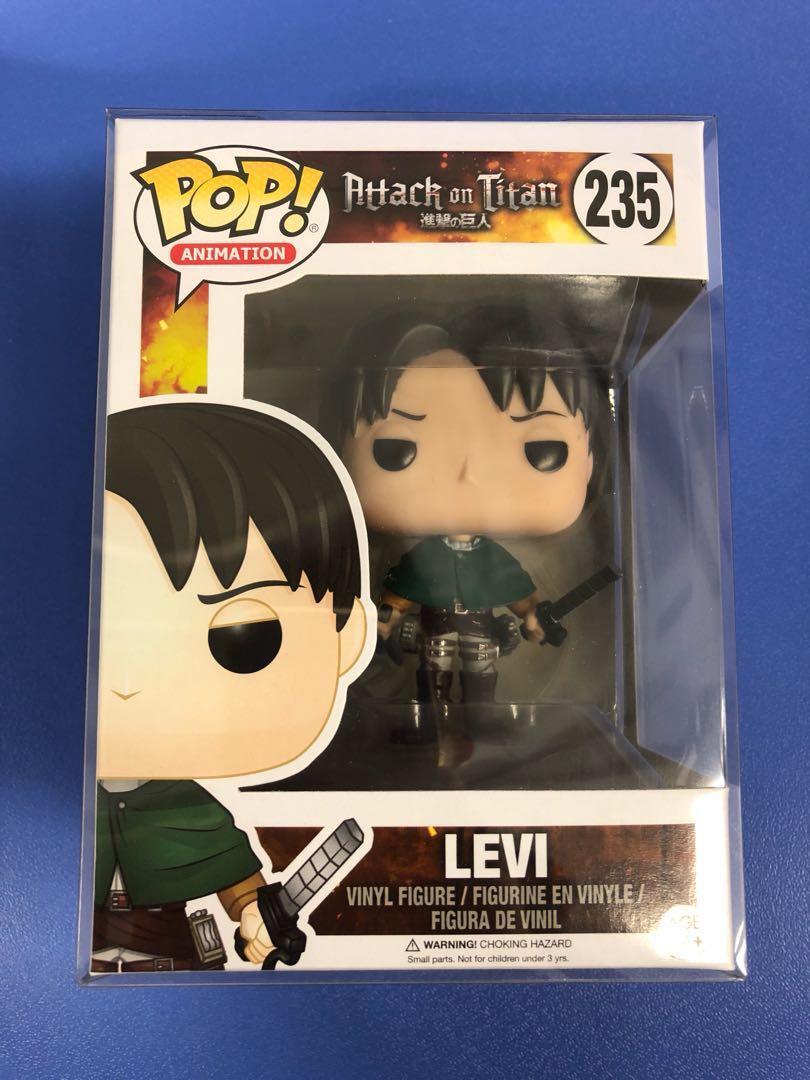 attack on titan pop levi