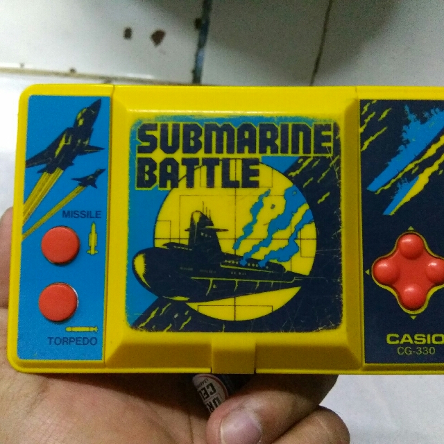 Game Watch Casio Yellow Submarine, Video Game, Konsol di Carousell