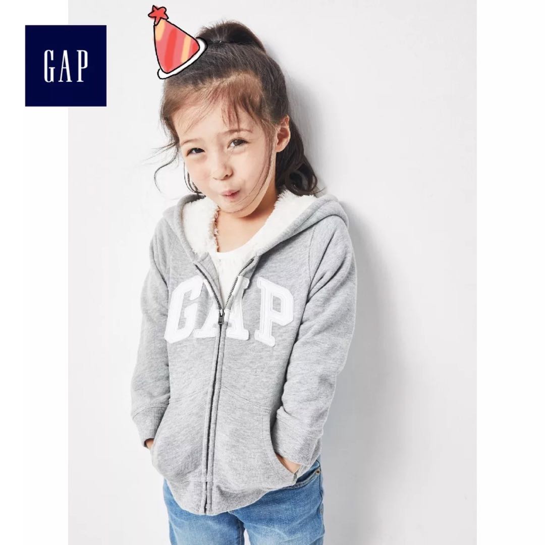 gap fur lined hoodie