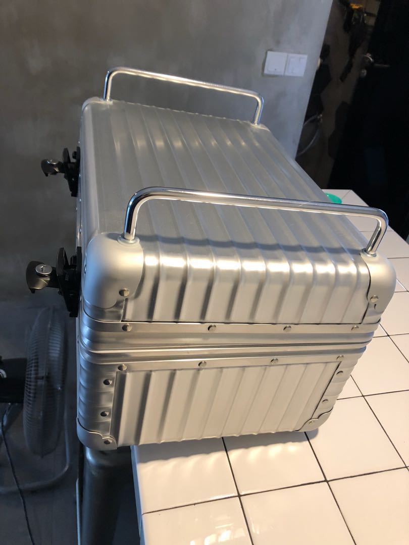 Rimowa discount motorcycle luggage