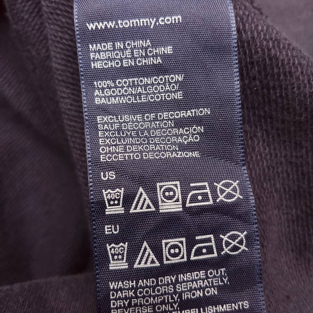 Ciri ciri hoodie tommy hilfiger original clearance