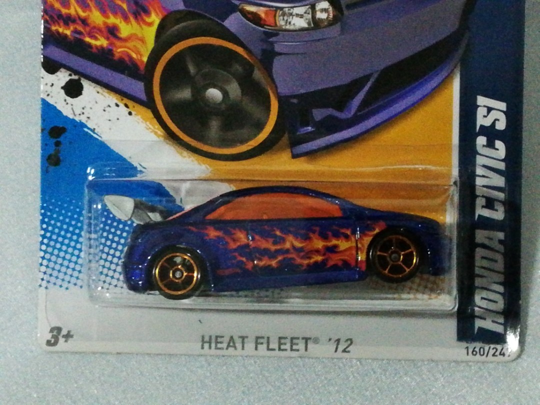 Voiture Miniature Hot Wheels '97 Corvette Rouge #95 - Série Heat Fleet 2011, Carte Simple - Neuf