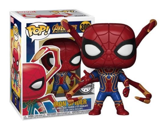 funko pop de iron spiderman