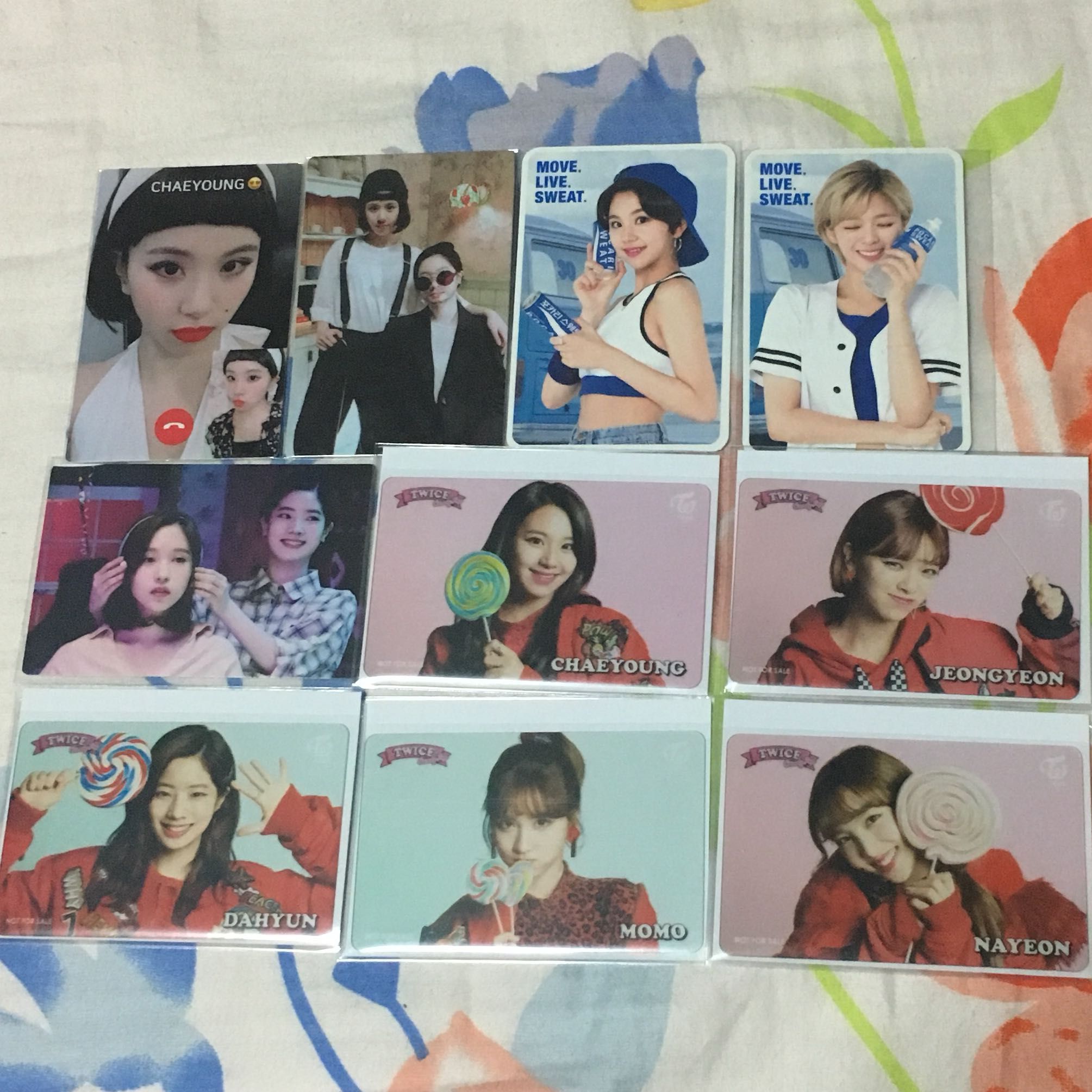 Instock Twice Pocari Sweat What Is Love Broadcast Candy Pop Transparent Lottery Photocard Entertainment K Wave On Carousell