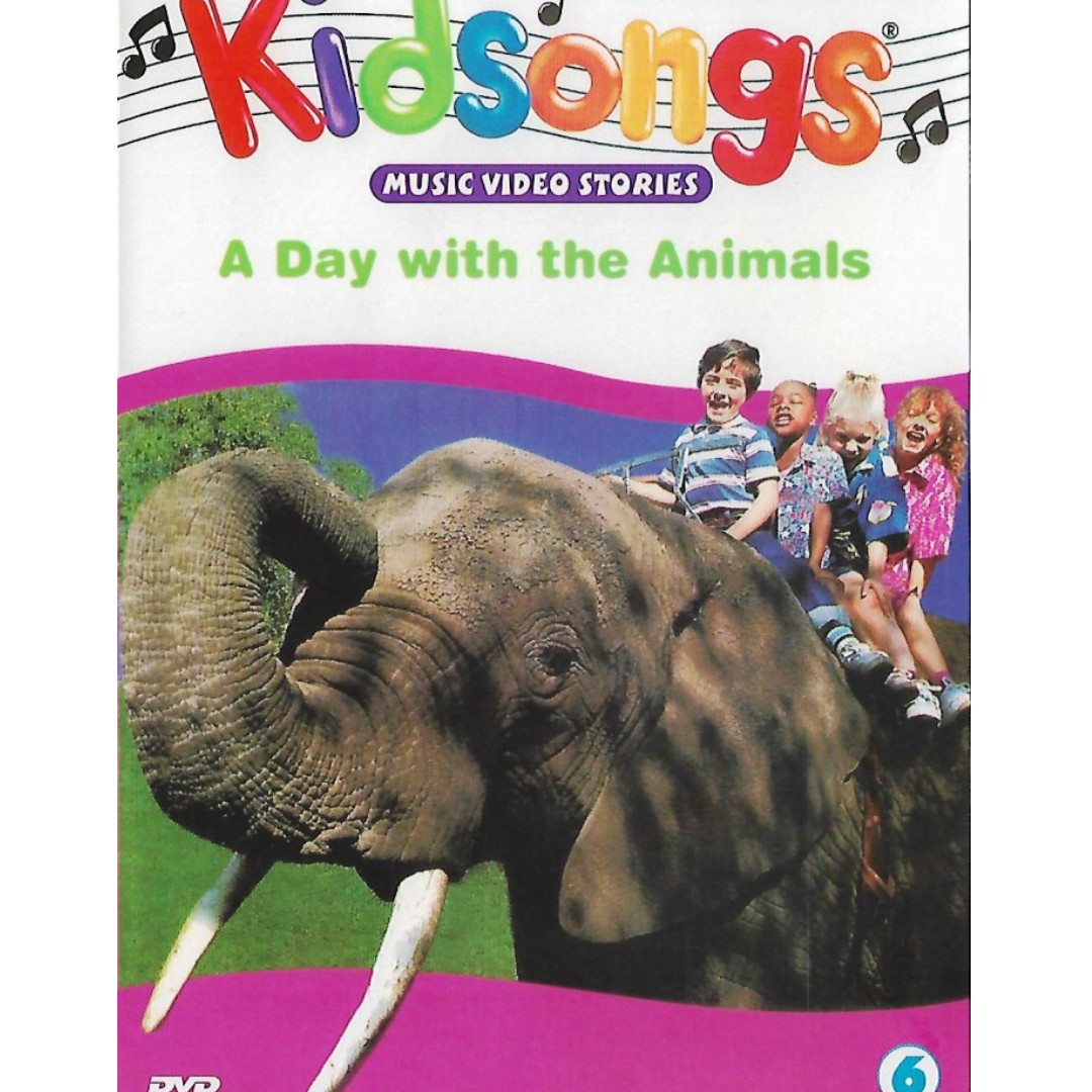 Kidsongs Vol 6 A Day With The Animals Dvd Music Media Cd S Dvd S Other Media On Carousell