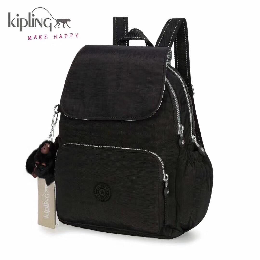kipling mini backpack black