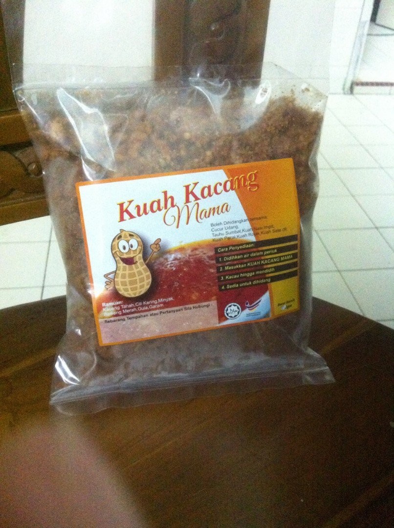 Kuah Kacang Segera Food Drinks Instant Food On Carousell