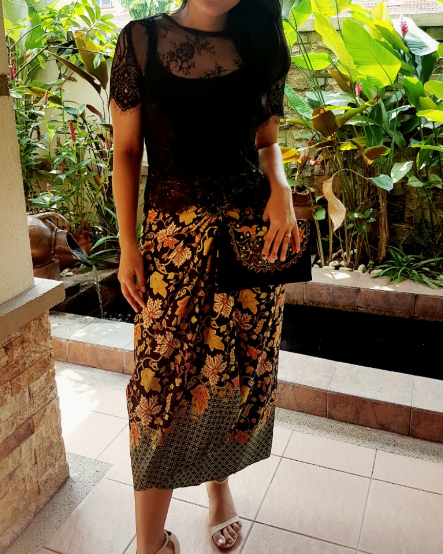 Batik pareo skirt cheap